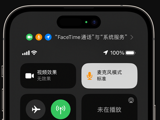 临湘苹果授权维修网点分享iPhone在通话时让你的声音更清晰 